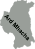 Map Of Armagh Clip Art